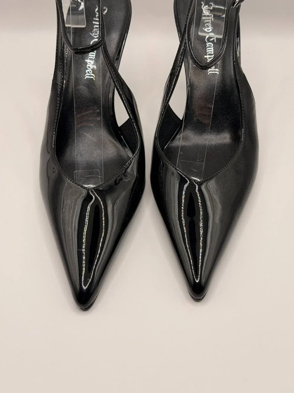 Jeffrey Campbell Women's Executive Pointed Toe Slingback Pumps Heels Sz 7.5